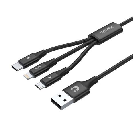 Unitek C14049BK - charge-only Lightning cable - Lightning / USB - 1.2 m