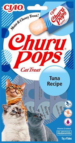 Churu Cat Pops Tonnikala, 4-pack
