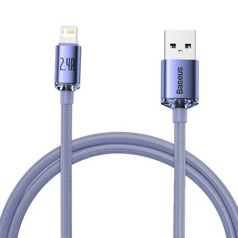 Baseus Crystal Shine cable USB to Lightning 2.4A 1.2m
