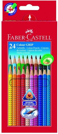 Faber-Castell, 24 Colour Grip 2001 värikynää