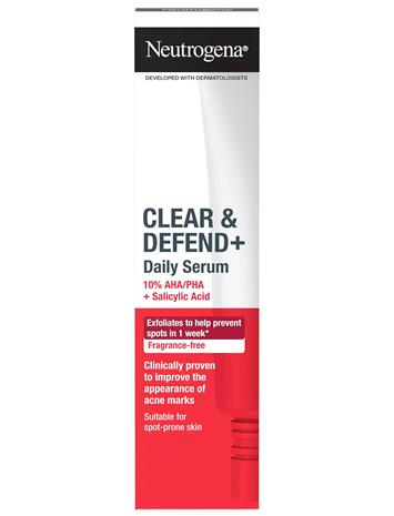 Neutrogena Clear and Defend Plus Daily Serum 30ml