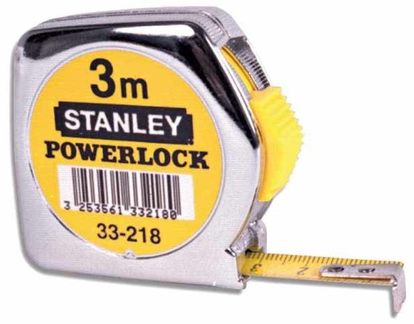 Rullamitta Stanley 0-33-218; 3 m; 12,7 mm