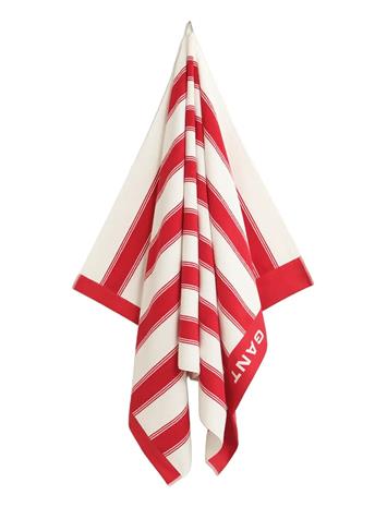 GANT Yacht Stripe Beach Towel - Yellow - 100X180
