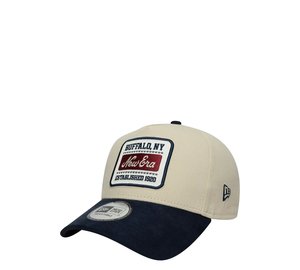 New Era Ne Patch Suede Eframe Newera - Cream - ONE SIZE