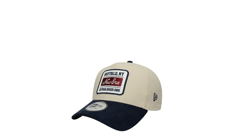 New Era Ne Patch Suede Eframe Newera - Cream - ONE SIZE