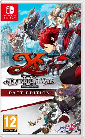Ys IX: Monstrum Nox - Pact Edition, Nintendo Switch -peli