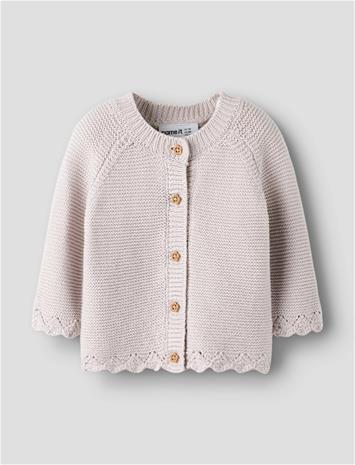 name it Nbfbalsalmi Ls Knit Card - Burgundy - 86