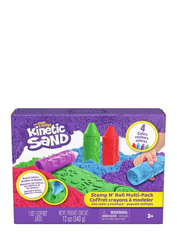 Kinetic Sand Stamp N' Roll Multipack