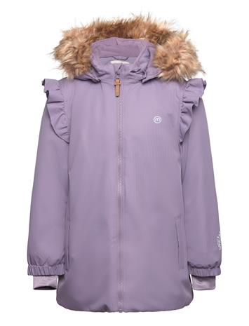 Minymo Snow Jacket Outerwear Jackets & Coats Winter Jackets Pink Minymo