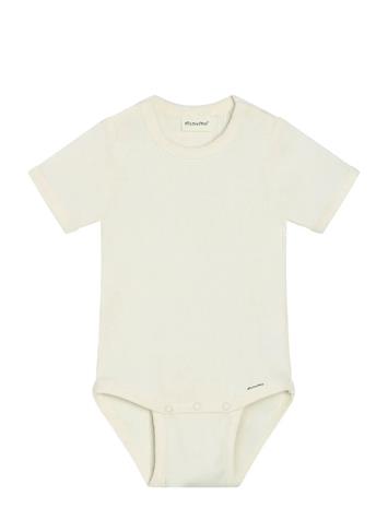 Minymo Body Ss Rib - Grey - 68