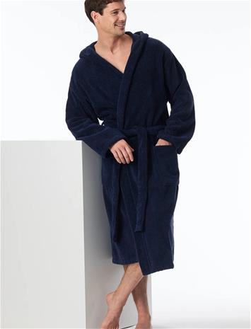 Schiesser Bath Robe Aamutakki Kylpytakki Grey Schiesser