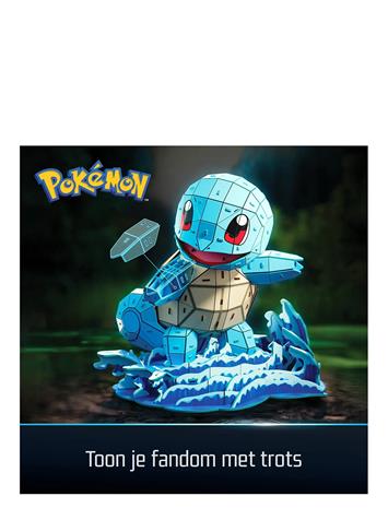 4D PUZZLES Pokemon 30 cm - Squirtle