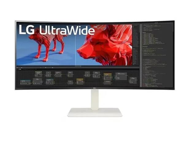 LG 38BR85QC-W (38"), näyttö