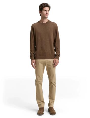 Tom Tailor Basic Crewneck Knit Tops Knitwear Round Necks Beige Tom Tailor