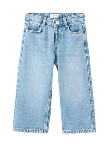 Mango Wide Leg Long Jeans - Blue - 5-6