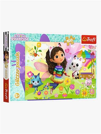 Trefl Pappussel Trefl 100 Bitar Glitter Gabby - Multi/patterned - ONE SIZE