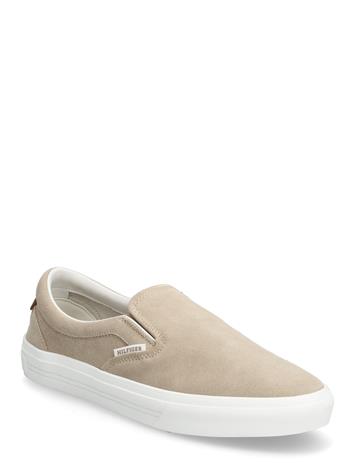 Tommy Hilfiger Th Vulc Cup Slip On Design - Brown - 46