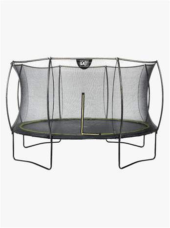 Maanpäällinen trampoliini EXIT Silhouette, halkaisija 427 cm, musta