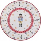 Villeroy & Boch Toy's Delight -pyöreä matto, limited edition, 160x160 cm - kermanpunainen
