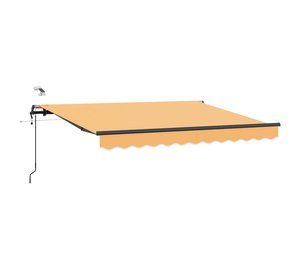 vidaXL Aurinkovarjon kangas Hiekka 300 x 250 cm Polyesteri