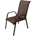 2 tuolin setti Sofia, 91x44x43 cm, ruskea