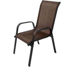 2 tuolin setti Sofia, 91x44x43 cm, ruskea