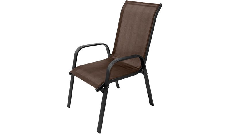 2 tuolin setti Sofia, 91x44x43 cm, ruskea