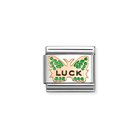 Nomination Composable Classic Symbols Luck perhonen pala ruusukulta 430202/48