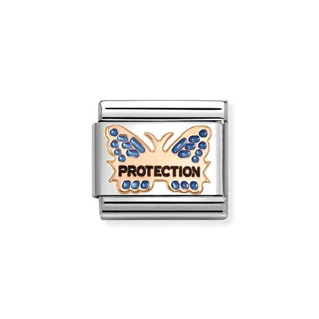 Nomination Composable Classic Symbols Protection perhonen pala ruusukulta 430202/51