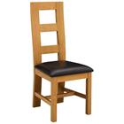 vidaXL Ruokatuoli 2 pcs Mäntypuu Musta 45 x 51 x 105 cm