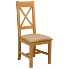 vidaXL Ruokatuoli 2 pcs Mäntypuu Beige 45 x 54 x 105 cm