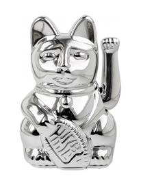 Donkey Vinkende Kat - Maneki-Neko - Shiny - Silver - Silver - H15CM