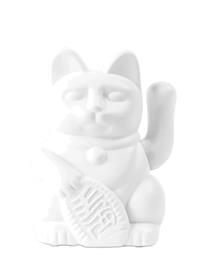 Donkey Vinkende Kat - Maneki-Neko Solar - White - White - H5.5CM