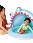 INTEX Angler Fish Baby Pool 127X102Cm Age 1-3 - Blue - 127X102X86