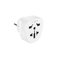 FIXED Travel Adapter Schuko EU/World White – kuva 1