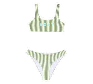 Roxy Bico Active Rg Bralette Set - Green - 176