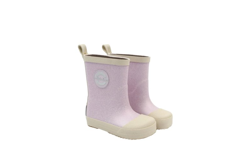 mikk-line Wellies Glitter - Barefoot - Pink - 35