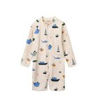 Liewood Max Printed Ls Swim Jumpsuit - Cream - 116