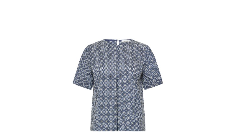 nué notes Montgomery Blouse - Blue - 42