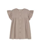 Huttelihut Dress Ss Muslin - Yellow - 116