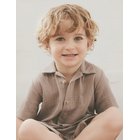 Huttelihut Shirt Ss Muslin - Blue - 128
