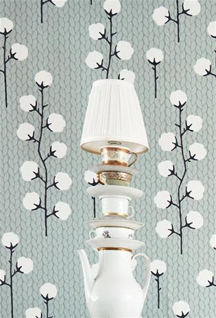 SWEET COTTON GRä… - 108-03" "Tapetti