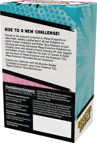 Pokemon TCG: ME02.5 Ascended Heroes Booster Bundle (6) KORTTI