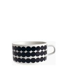 Marimekko Home Siirtolap. Teacup 2,5 Dl - Black - 25 cl