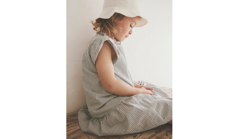 Huttelihut Dress Yd Stripe - Multi/patterned - 116