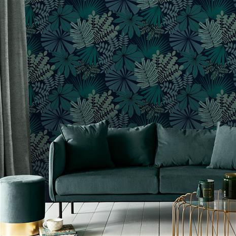Bohemia Teal - 119667 Tapetti
