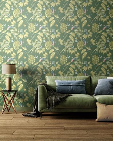 Hummingbird Forest - LBK50147W Tapetti