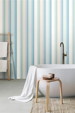 Multi Stripe Wild Water - LBK50161W Tapetti