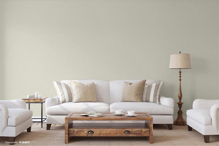 Taupe Linen Plain - SK30085 Tapetti