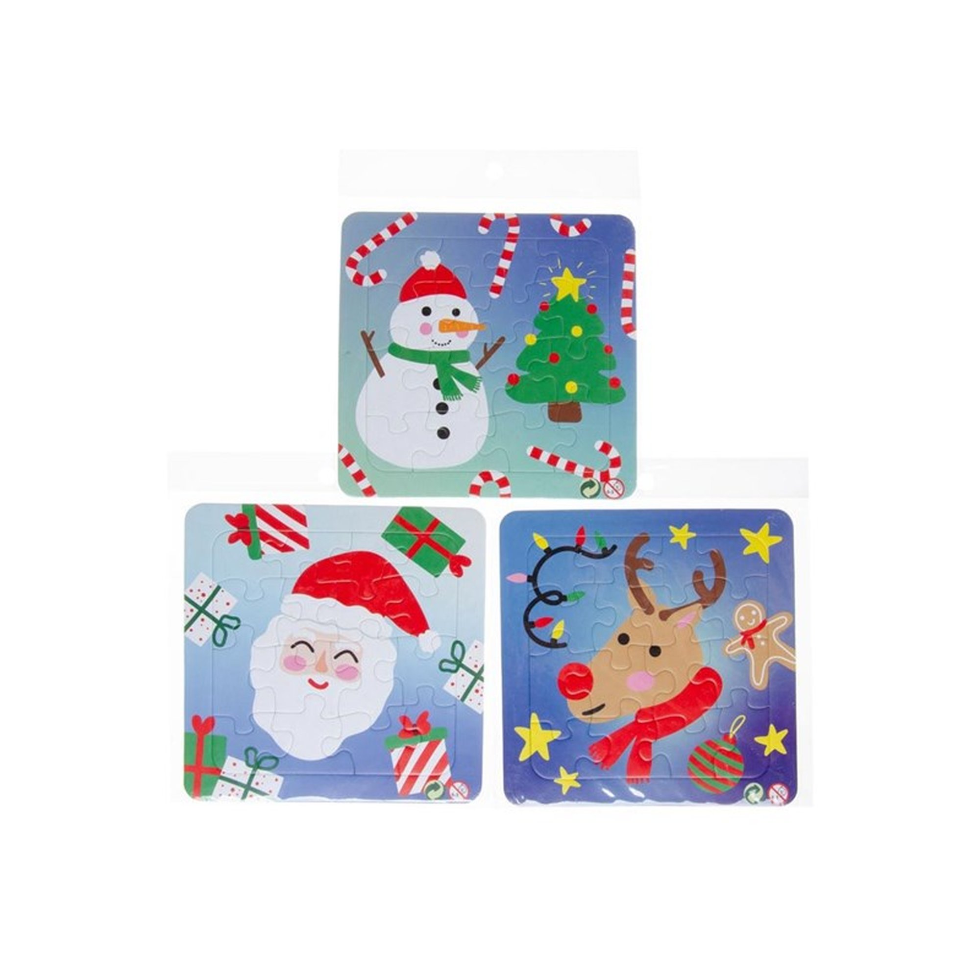 Duckiez Mini Puzzle Christmas 16 pcs. 2D Palapelit
